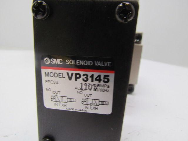 SMC VP3145-043TA Pneumatic Solenoid Valve 3-Port 1/2"npt 110V