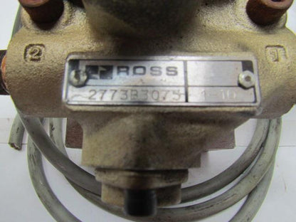 Ross 2773B3075 Pneumatic Solenoid Valve w/Lockout Shuttoff 3/8"NPT