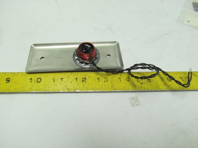 MS SEDCO 614-NSS Extreme Door Switch 1-11/16x4-1/2" Pressure Sensitive Button