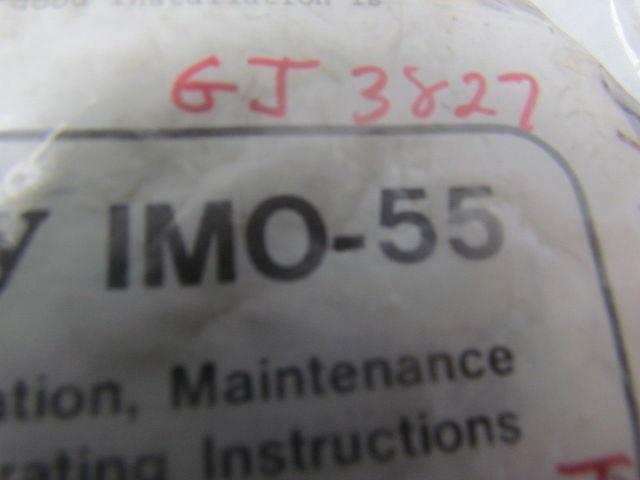 Jamesbury IMO-55 Ball Valve Repair Kit w/Instructions
