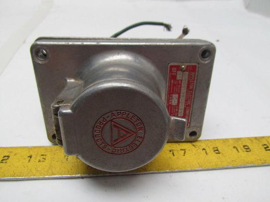 Appleton EFS175-2023C Explosion Proof Twist On/Off 20A 120V