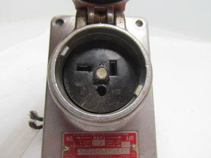 Appleton EFS175-2023C Explosion Proof Twist On/Off 20A 120V