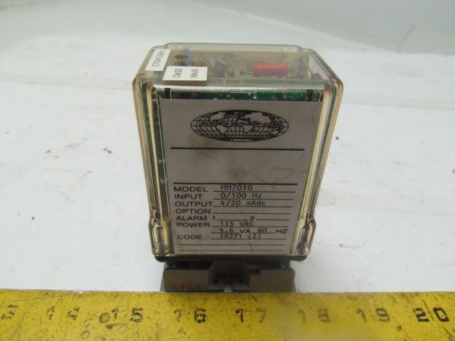 Wilkerson Instrument MM7010 Plug IN Mighty Module Relay W/Base