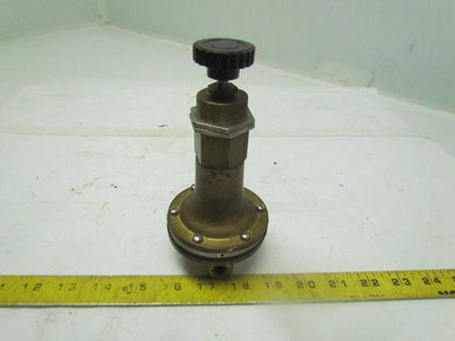 ITT Conoflow H20VT 0 30 Brass Pneumatic Air Regulator 1/4"npt