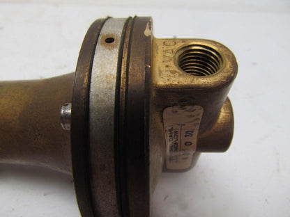 ITT Conoflow H20VT 0 30 Brass Pneumatic Air Regulator 1/4"npt