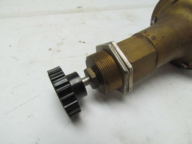 ITT Conoflow H20VT 0 30 Brass Pneumatic Air Regulator 1/4"npt