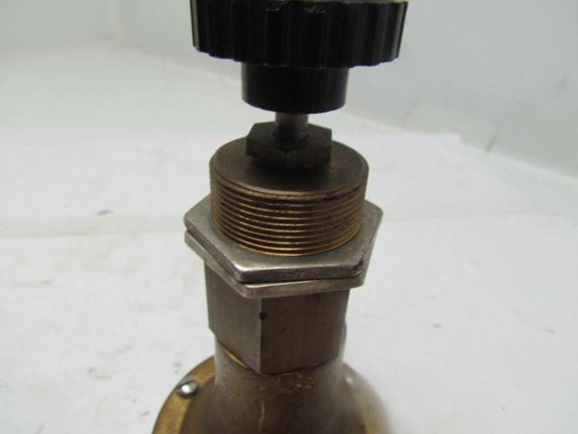 ITT Conoflow H20VT 0 30 Brass Pneumatic Air Regulator 1/4"npt