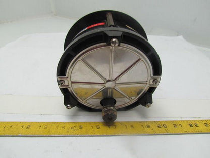 Ashcroft Compound Vacuum Pressure Gauge 0-30 in Hg 0-600psi 4-1/2 Dia 1/2"npt