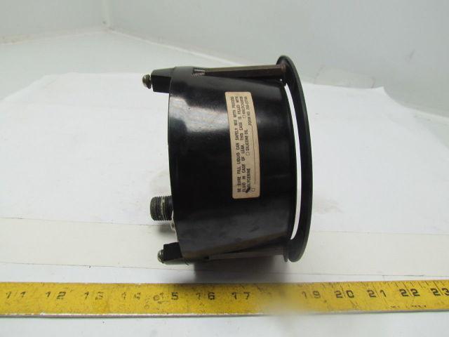 Ashcroft Compound Vacuum Pressure Gauge 0-30 in Hg 0-600psi 4-1/2 Dia 1/2"npt