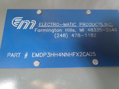 Electro-Matic EMDP3HH4NNFHF2CA05 Densification Package Robot Hip Mount