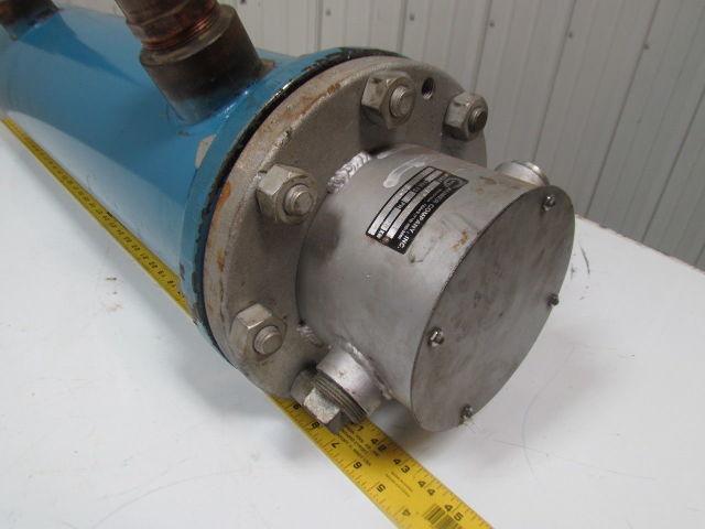 Aumer Co. Cat C6F12N25M4-T 2" NPT Cirulation Heater 480V 3Ph 18KW