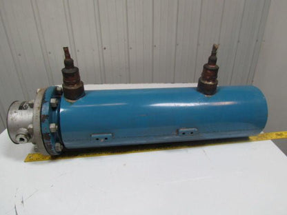 Aumer Co. Cat C6F12N25M4-T 2" NPT Cirulation Heater 480V 3Ph 18KW