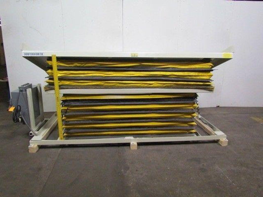 Southworth LSD5.24 Hydraulic Scissor Lift w/Tilting Table 46"x112" 5000 Lb Cap