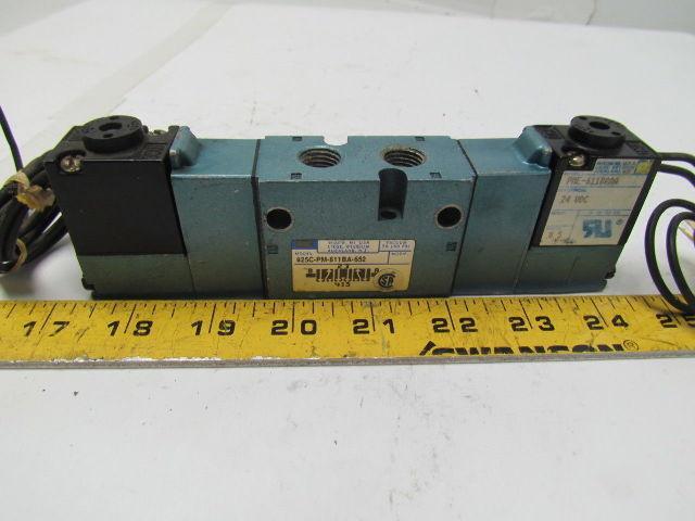MAC 825C-PM-611BA652 Ser 800 Open Center Dual 24VCoil Control Valve