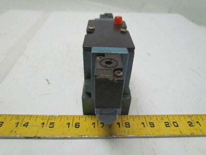 MAC 82A-DA-BKA-TH-DAAP-11DA-9 Double 120V Solenoid Control Valve w/Base 1/4" NPS