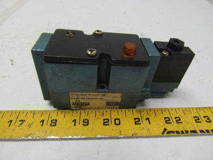 MAC 82A-BC-BKA-TM-DAAP-1DA Single Coil Pneumatic Directional Control Valve