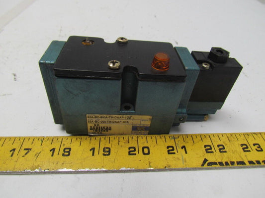 MAC 82A-BC-BKA-TM-DAAP-1DA Single Coil Pneumatic Directional Control Valve