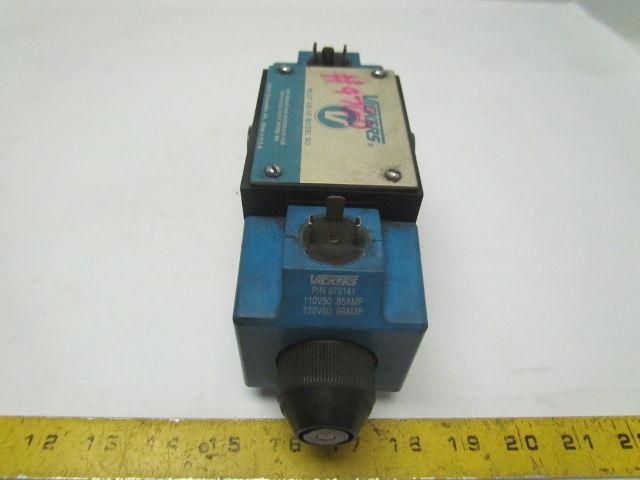 Eaton Vickers DG4S4-0133C-U-B-60 Directional Hydraulic Control Valve 110/120V