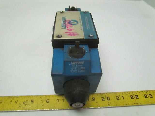 Eaton Vickers DG4S4-0133C-U-B-60 Directional Hydraulic Control Valve 110/120V
