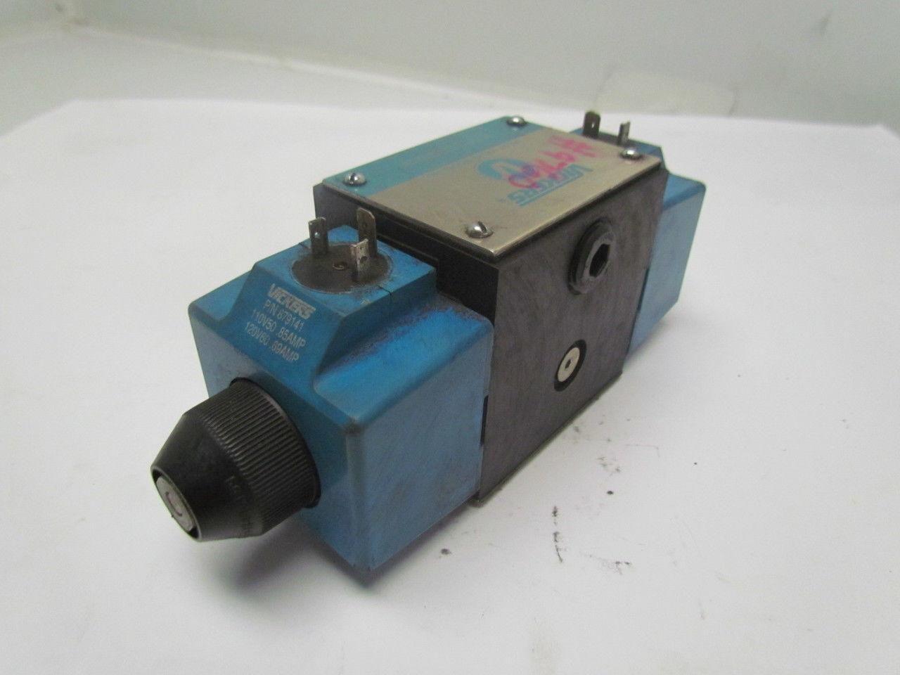 Eaton Vickers DG4S4-0133C-U-B-60 Directional Hydraulic Control Valve 110/120V