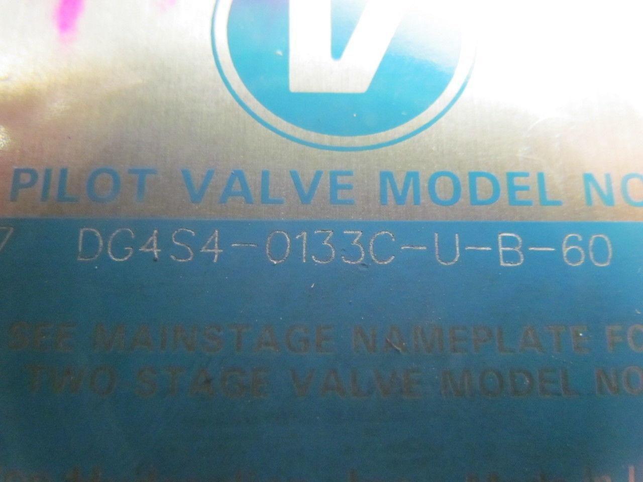 Eaton Vickers DG4S4-0133C-U-B-60 Directional Hydraulic Control Valve 110/120V