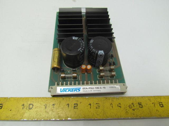 Vickers EEA-PSU-106-C-10 Power Amplifier Control PC Board