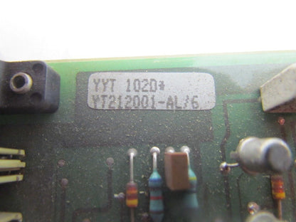 Asea Brown Boveri YT212001-AL/6 Servo Control Card