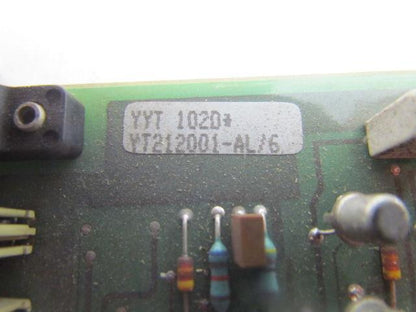 Asea Brown Boveri YT212001-AL/6 Servo Control Card