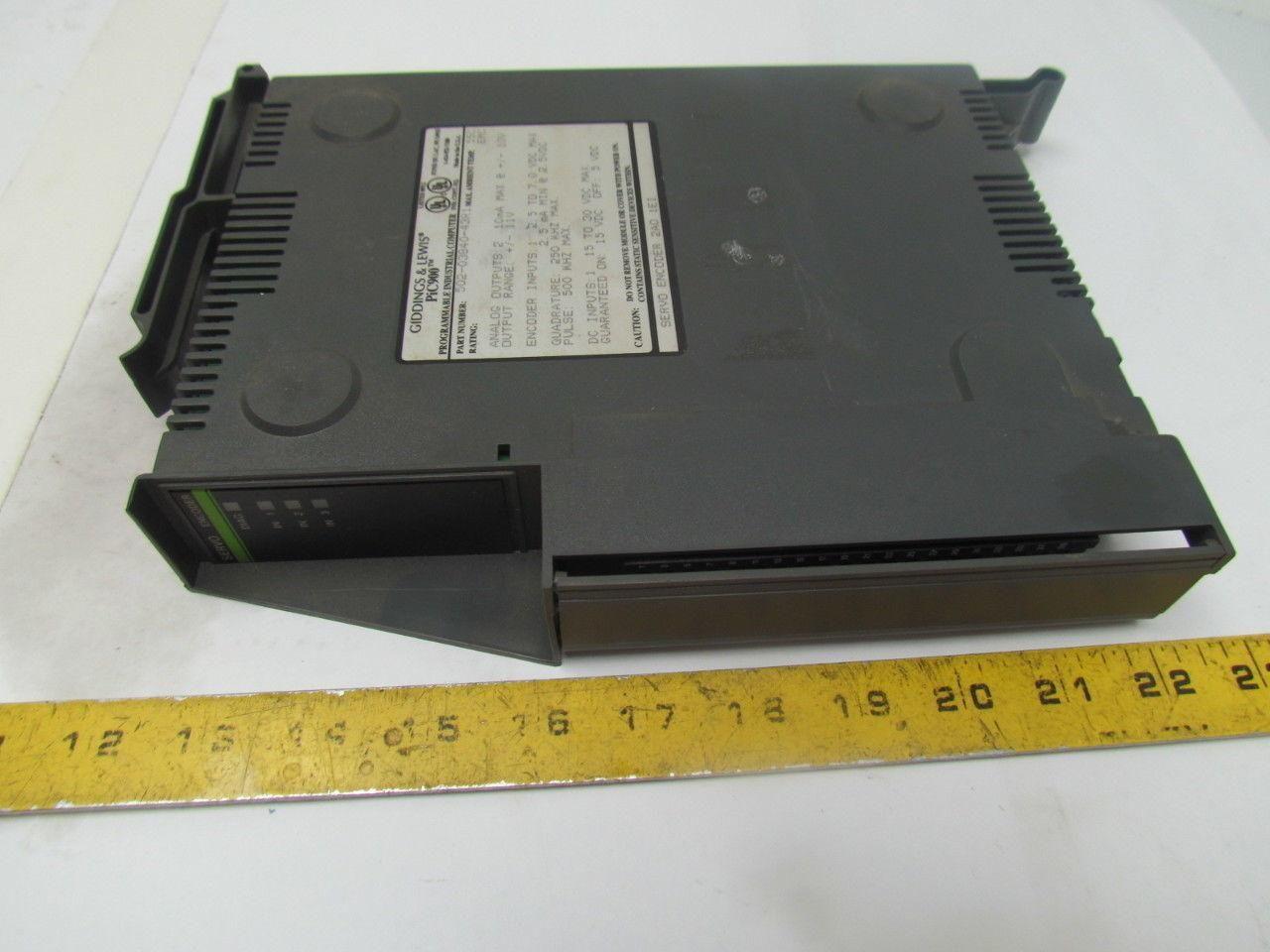 Giddings & Lewis 502-03840-43R1 PIC900 Programmable Industrial Servo Encoder