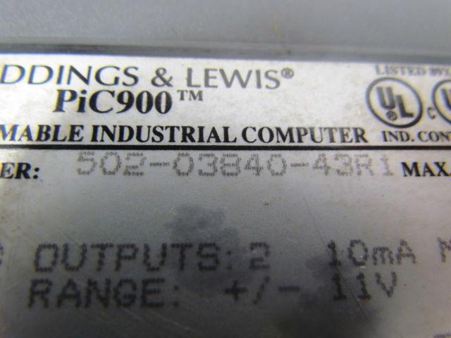 Giddings & Lewis 502-03840-43R1 PIC900 Programmable Industrial Servo Encoder