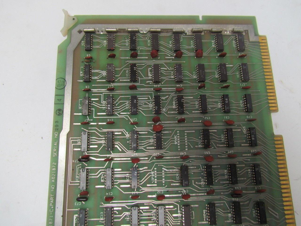 Bridgeport Controls ARI 021871-C A021872 PC Circuit Board CNC Mill