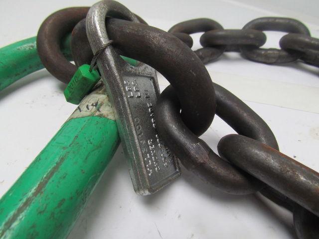 Campbell 5/8" Cam Alloy Single Basket Chain Sling And Hitch 2' 2" WLL 39,100Lbs