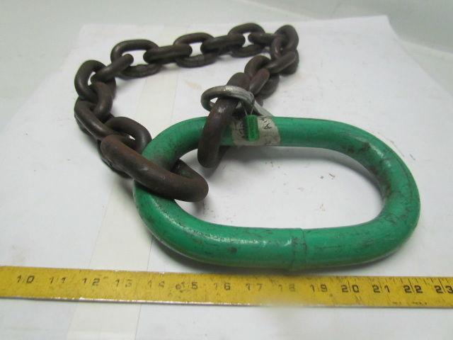 Campbell 5/8" Cam Alloy Single Basket Chain Sling And Hitch 2' 2" WLL 39,100Lbs