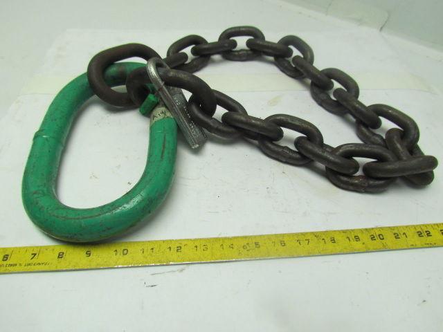 Campbell 5/8" Cam Alloy Single Basket Chain Sling And Hitch 2' 2" WLL 39,100Lbs