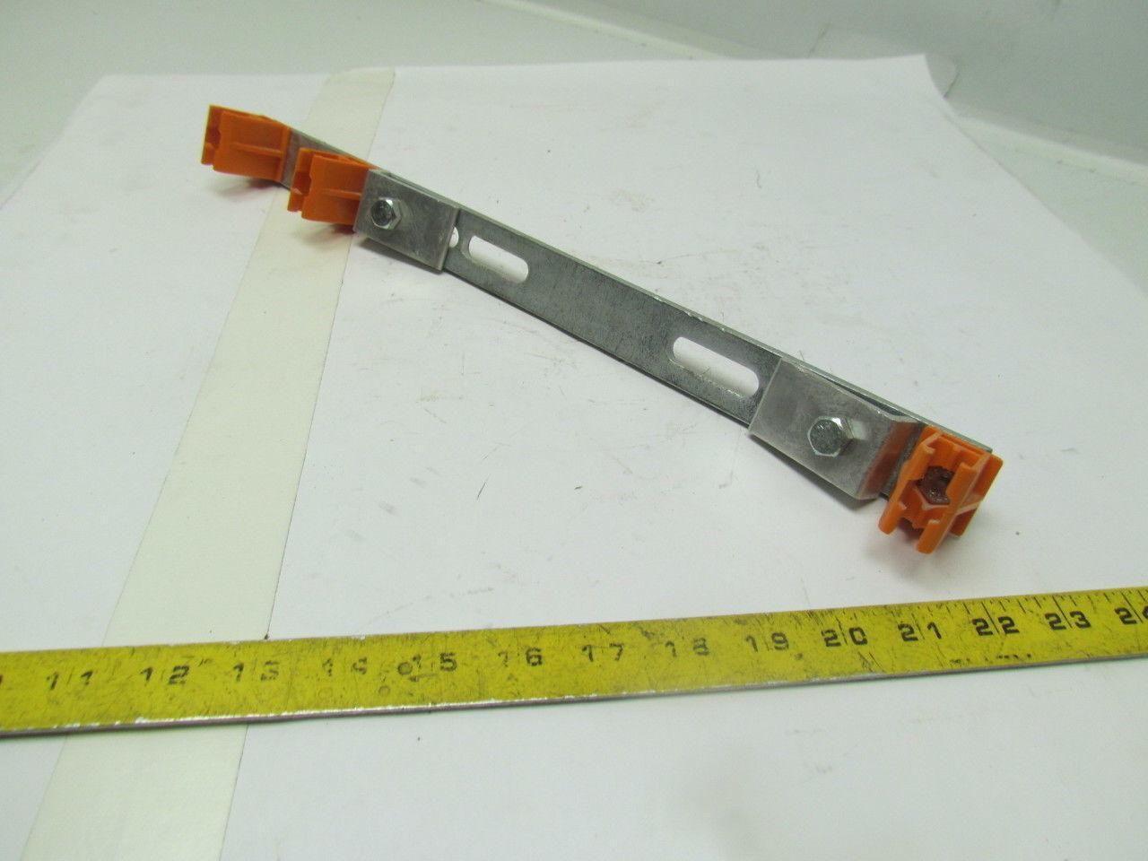 Festoon Duct-O-Bar Hoist Crane  Conductor Rail Hanging Bracket Bar 16-3/8"Long