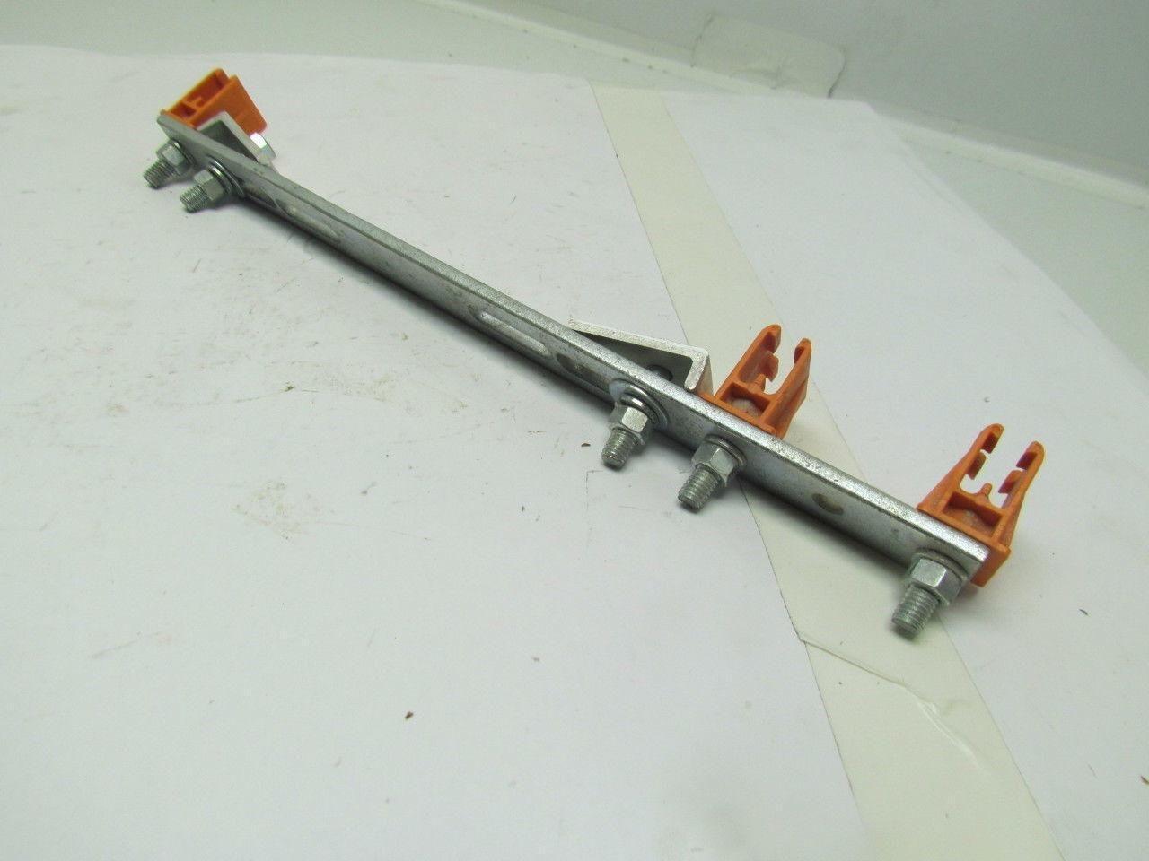 Festoon Duct-O-Bar Hoist Crane  Conductor Rail Hanging Bracket Bar 16-3/8"Long