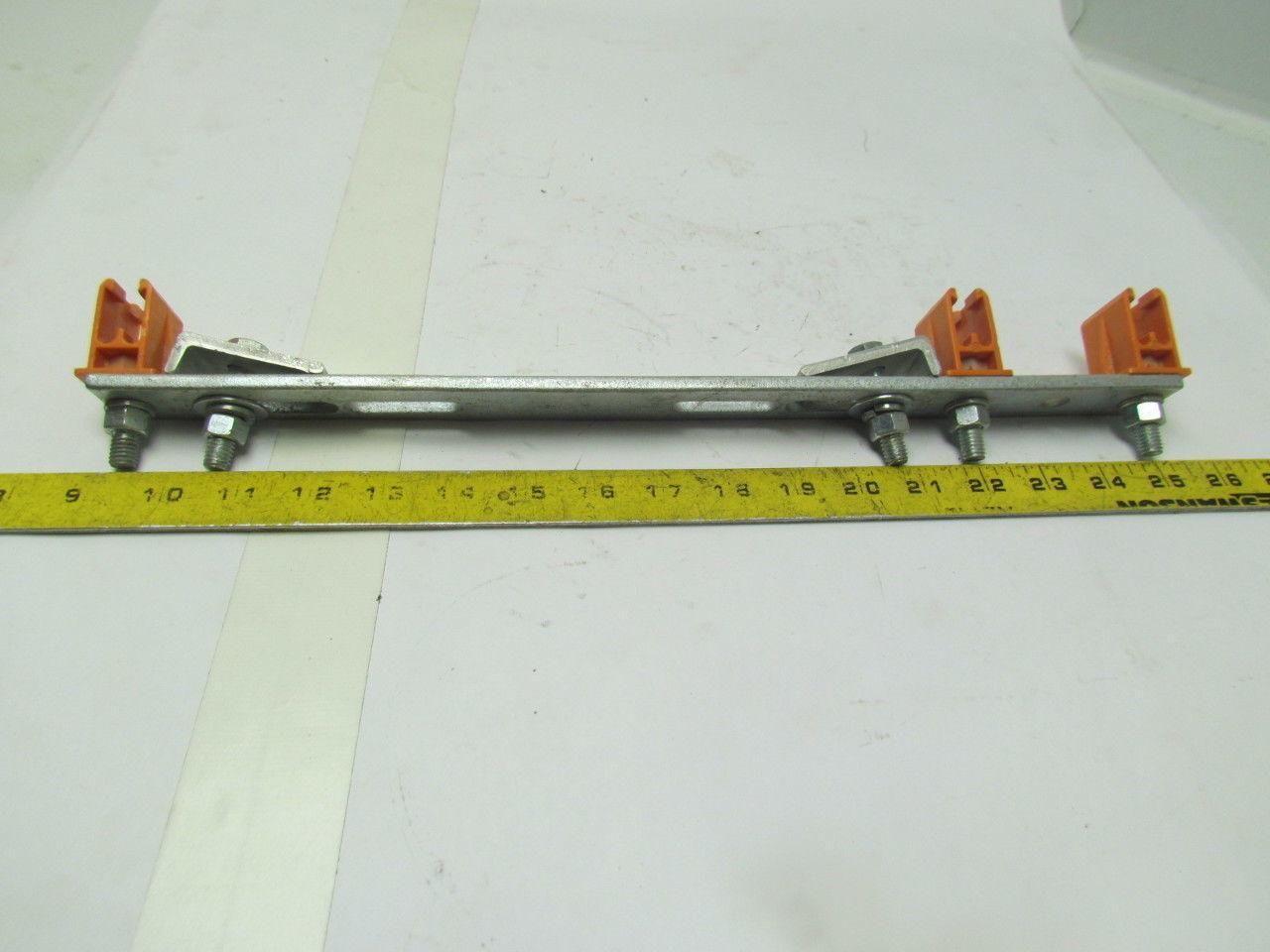 Festoon Duct-O-Bar Hoist Crane  Conductor Rail Hanging Bracket Bar 16-3/8"Long