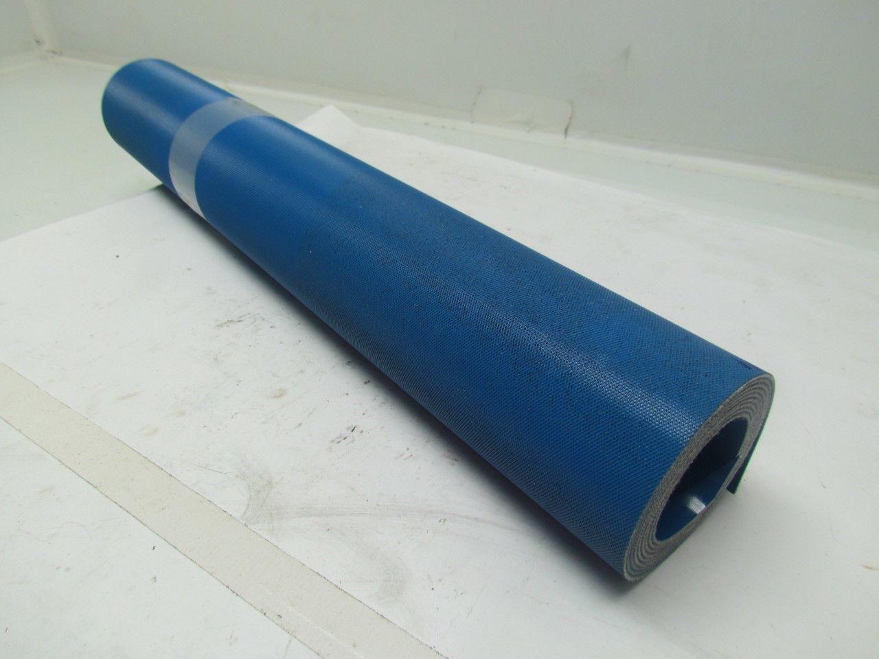 Blue General Purpose Smooth Top 0.080" Thick 23"Wide 7Ft Long Conveyor Belt