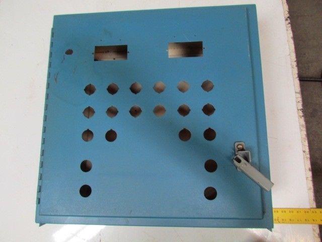 24x24x10 Electrical Enclosure Box with latch and back plate panel