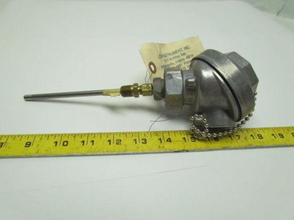 Watlow Gordon ARJBKOF-06-0-GJ000 5" Thermocouple appears new