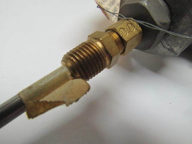 Watlow Gordon ARJBKOF-06-0-GJ000 5" Thermocouple appears new