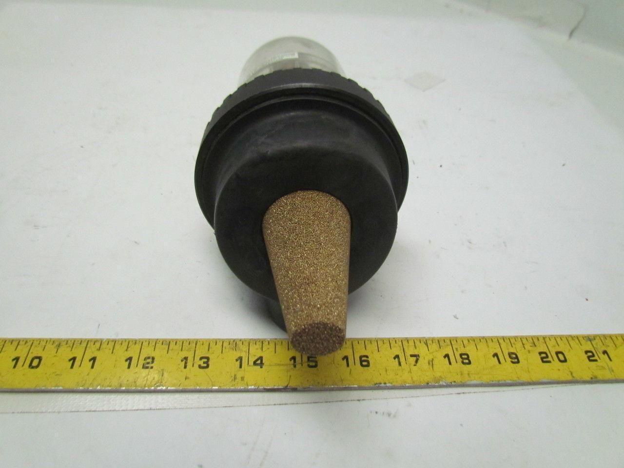 Master Pneumatic MRS 100-8 Exhaust air reclassifier filter silencernew takeoff