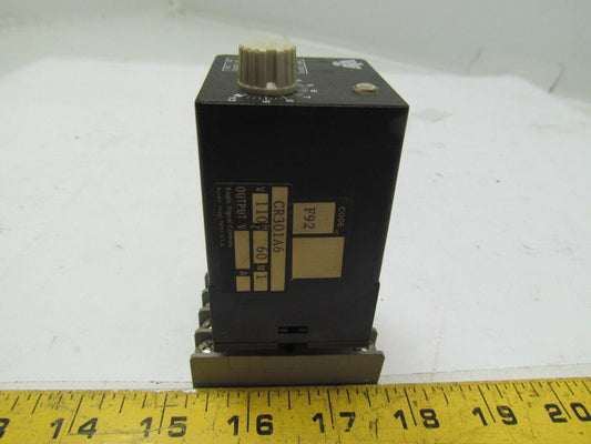 Eagle Signal CR301A6 110V 60H programablerelay w/ base