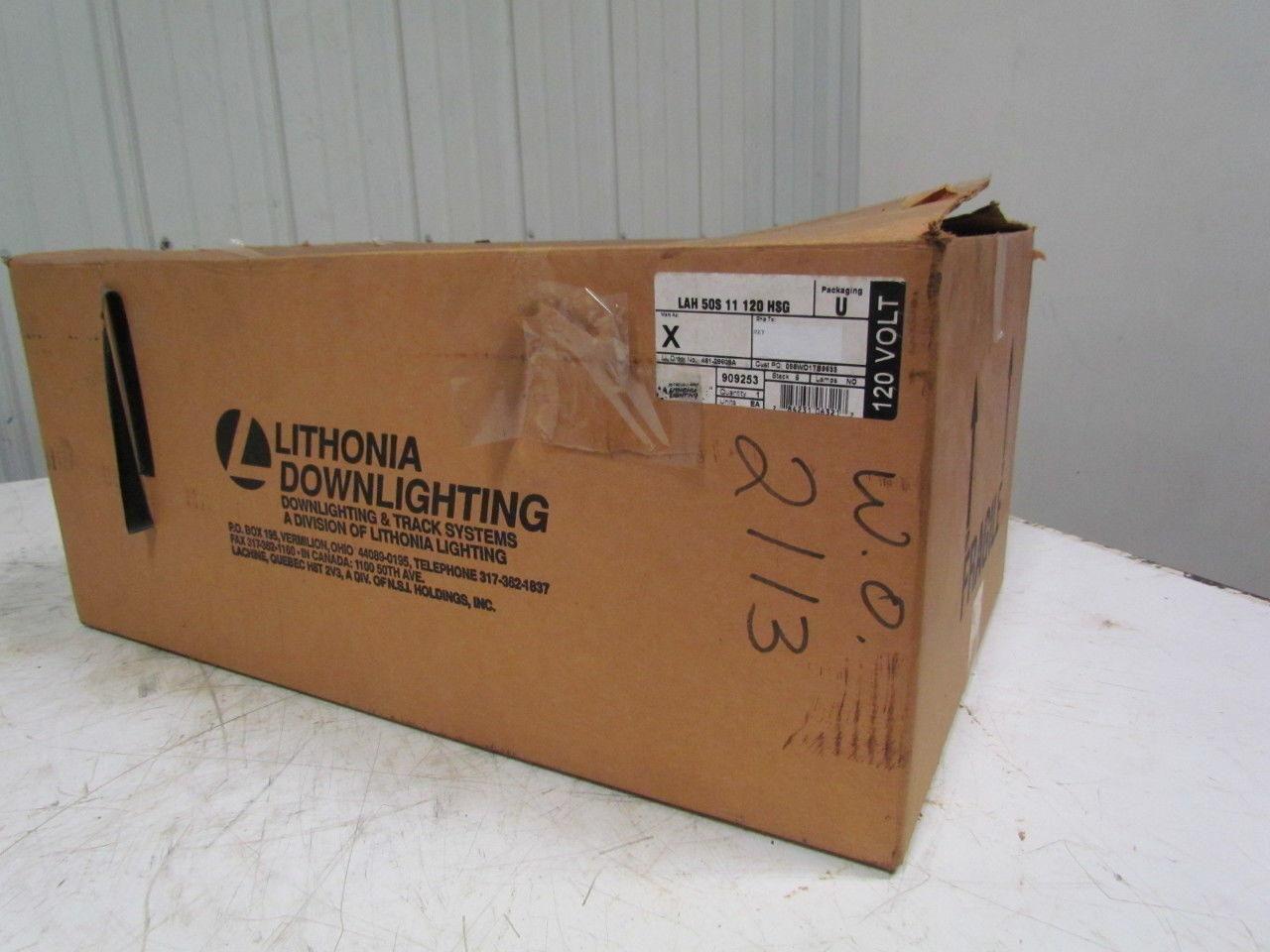 Lithonia LAH 50S 11 120 HSC 11" Square HID Downlight 120V