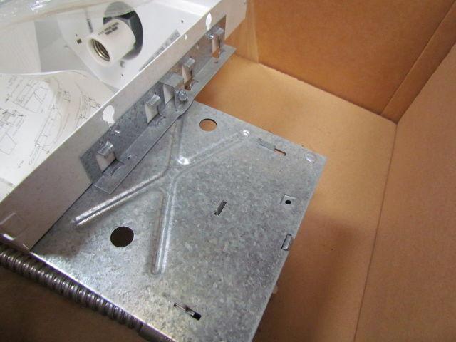 Lithonia LAH 50S 11 120 HSC 11" Square HID Downlight 120V