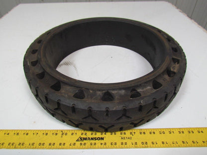 Firestone 21x5x15 Cushion Press On Hard Rubber Forklift Tire w/Tread