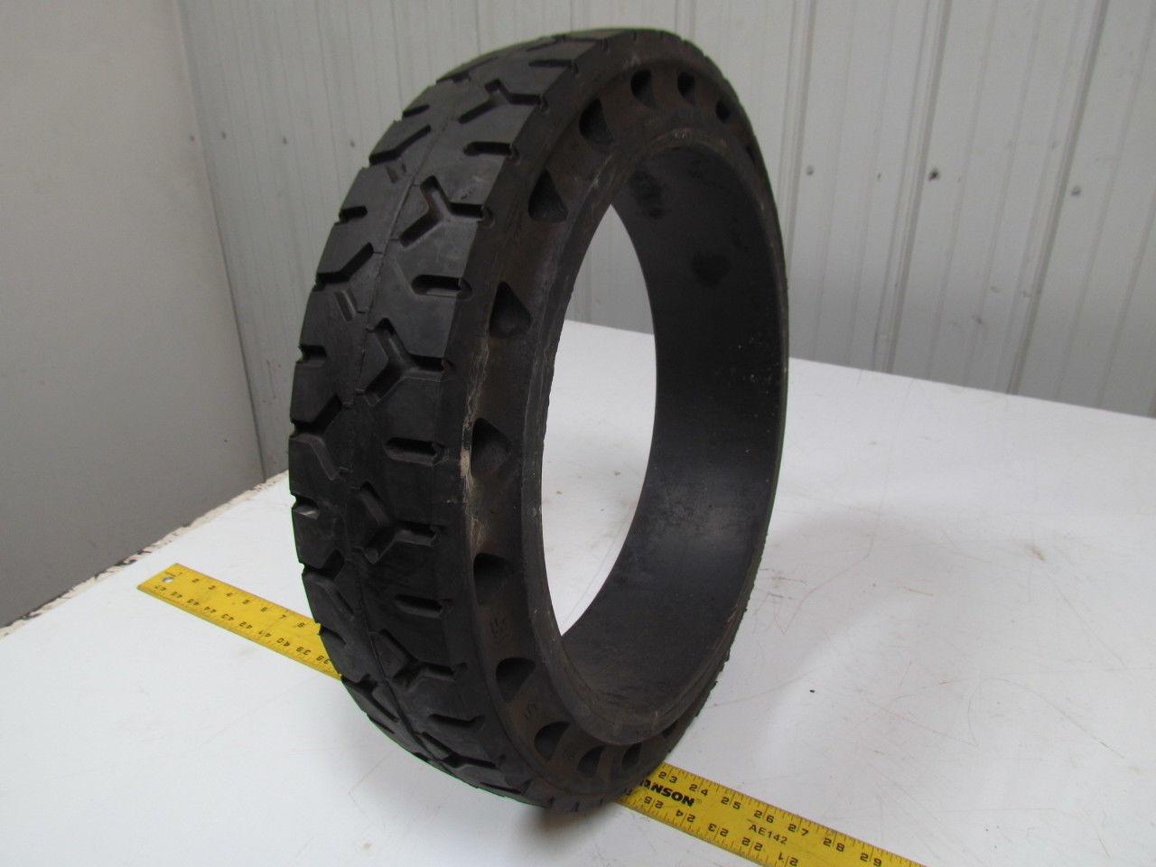 Firestone 21x5x15 Cushion Press On Hard Rubber Forklift Tire w/Tread