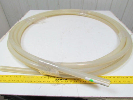 50' Natural Color Hose Tubing 0.922 ID X 1-1/4 OD Firm