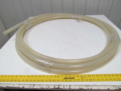 50' Natural Color Hose Tubing 0.922 ID X 1-1/4 OD Firm