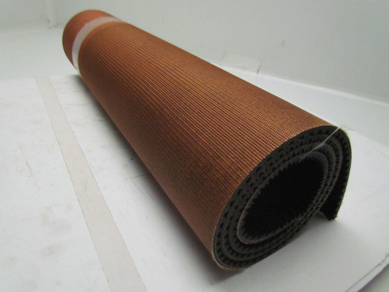 2 Ply Black Diamond Top Incline Conveyor Belt 22-1/4" Wide 4Ft Long 9/32" Thick